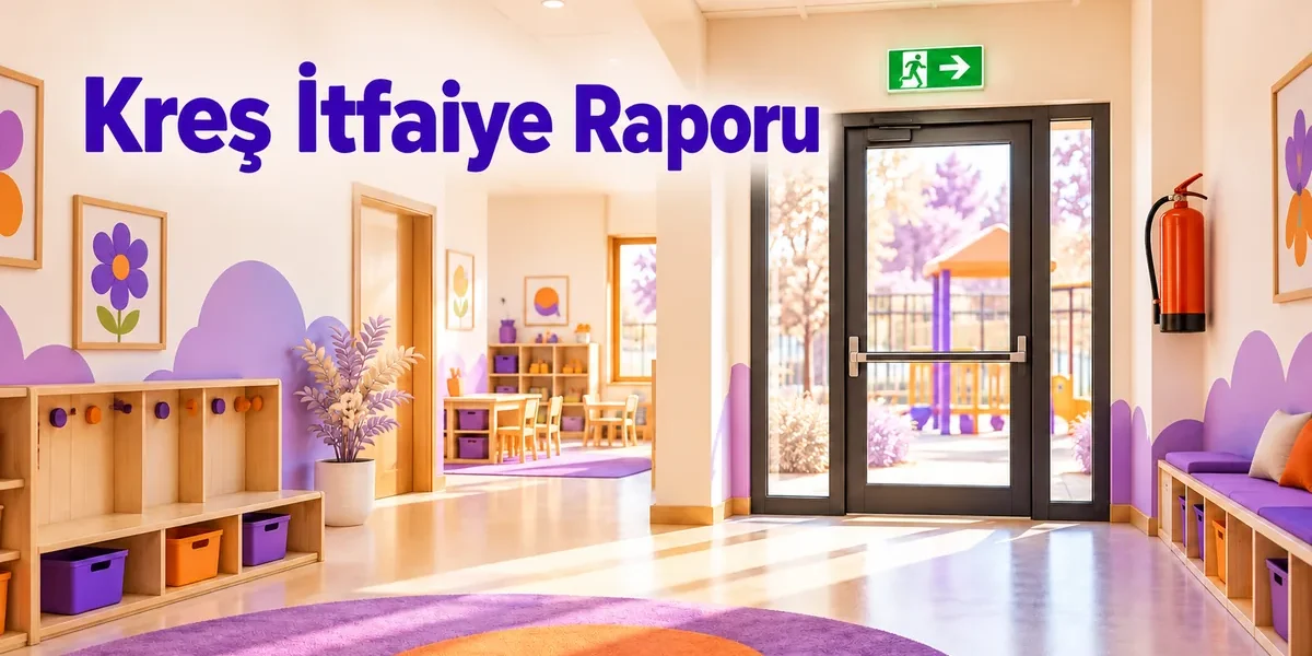 Kreş İtfaiye Raporu Nasıl Alınır?